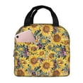 thumbnail image 1 of Honeii Sunflowers Vintage Print Lunch Bag Women, Lunch Box Lunch Bag for Women Adult Men, Small Leakproof Cute Lunch Tote Large Capacity Reusable, 1 of 8