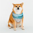 thumbnail image 1 of Honeii Sunny Ocean Waves Print Pet Scarf Dog Bandanas for Dogs Triangle Dog Scarfs,Bandana Pet Cute Scarf Bibs for Small Medium Dogs and Cat-Large, 1 of 5