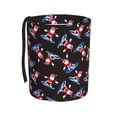 thumbnail image 1 of Honeii Surfing Santa Print Waterproof Car Trash Can,Waterproof Portable Collapsible Trash Can,Garbage Container fits Most Cars,SUVs,and Trucks, 1 of 7