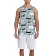 thumbnail image 1 of Honeii Swan Princess On Lake print basktball shirt for men and women, Unisex basketball jersey for Theme party-Small, 1 of 6