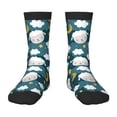 thumbnail image 1 of Honeii Sweet Dream Lamb Print Children's Colorful Socks,Unisex Kids and Toddlers' Cushioned Sock,Kids Athletic Crew Socks,for Everyday Wear and Sports, 1 of 5