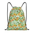 thumbnail image 1 of Honeii Tangerine Print Drawstring Backpack,Drawstring Bags String Backpack Gym Cinch Sack Backpack Sport Bag Draw-, 1 of 6