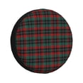 thumbnail image 1 of Honeii Tartan Plaid Print Tire Covers, Waterproof Anti-UV Sun Snow Rain Tire Covers for Trailers, RV, Camper, SUV, Truck-17 inch, 1 of 6