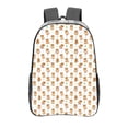 thumbnail image 1 of Honeii Tigers go in for Sports Print Clear Backpack Heavy Duty Transparent Bag 17" See Through BookBag for Women Men Adults Work Festival Sports Travel, 1 of 7