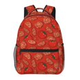 thumbnail image 1 of Honeii Tomatoes Print Backpack for Both Men and Women, Basic Bookbag for College, Work, or Travel,Rucksack Computer Bag-One Size, 1 of 5
