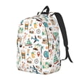 thumbnail image 1 of Honeii Travel1 Print Canvas Backpack for School & Outdoor,Laptop Excursion Backpack,Notebook School Bookbag For Men Women,for Work, Travel, and Everyday Use-Small, 1 of 5