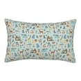 thumbnail image 1 of Honeii Tribal Animals Decorative Throw Pillow Case - Elevate Your Couch, Sofa, or Bed with Stylish Home Decor, Perfect Gift Idea-16"x24", 1 of 6