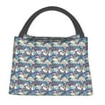 thumbnail image 1 of Honeii Tropical Sloth Print Cooler Bag Insulated, Large Leakproof Soft Sided Portable Cooler Bag,Lunch Box Lunch Bag, 1 of 6
