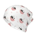 thumbnail image 1 of Honeii Umbrella Cat Print Winter Beanie Daily Hat - Thermal Polar Fleece Ski Running Hat Skull Cap for Men and Women,Beanie, 1 of 8