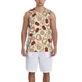 thumbnail image 1 of Honeii Valentine'S Day Rose print basktball shirt for men and women, Unisex basketball jersey for Theme party-XX-Large, 1 of 6