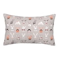 thumbnail image 1 of Honeii Various Rabbits Decorative Throw Pillow Case - Elevate Your Couch, Sofa, or Bed with Stylish Home Decor, Perfect Gift Idea-, 1 of 6