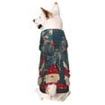 thumbnail image 1 of Honeii Vintage American Flag Elephant Print Small Dog Hoodies Pet Hooded Sweatshirts Fall Winter Puppy Cat Sweaters Warm Clothes for Small Dogs Outfits Costume-XX-Large, 1 of 7