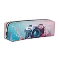 thumbnail image 1 of Honeii Vintage Camera Splash Art Pattern Pencil Case, Pencil Pouch, Pencil Case Small, Pencil Pouch Aesthetic, PVC Pencil Pouch, Pencil Bag, Makeup Pouch, 1 of 7