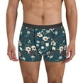 thumbnail image 1 of Honeii Vintage Floral Men's Underwear Boxer Briefs Pack, ComfortSoft Boxer Brief for Men, Moisture-Wicking Breathable-Large, 1 of 5