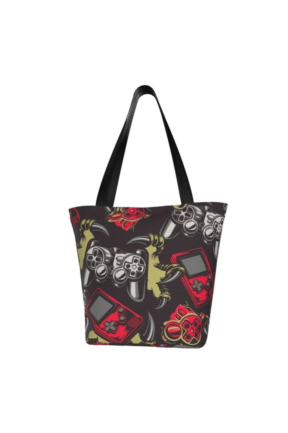 Vintage Gaming Print Women Top Handle Satchel Handbags,Fashion Handbag,Messenger Tote Bag Purse for Women,Shoulder Bag Handbag for Travel, Work