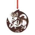 thumbnail image 1 of Honeii Vintage Husky Dog Print Christmas Tree Acrylic Ornament | Christmas Decoration, Living Room Bedroom Garden Seasonal Decor for Christmas Tree-Round Shape, 1 of 7