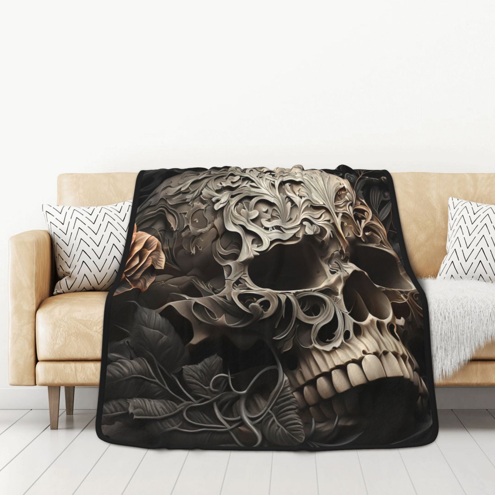Vintage silk throw sale