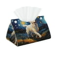 thumbnail image 1 of Honeii Vintage Starry Sky Labrador for Tissue Box Cover/Holder - Covers Rectangular Shaped Boxes with a Contemporary Finish - Designed with Modern PVC Leather, 1 of 7