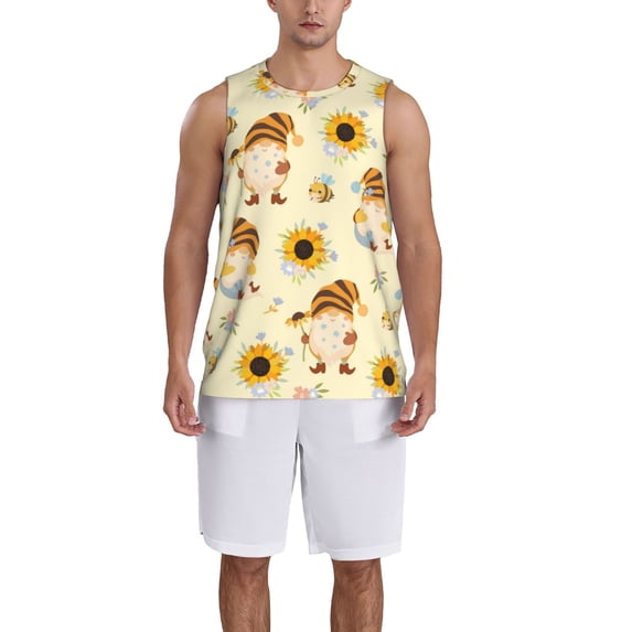 Honeii Watercolor Bee Honey Honeycomb Bee print basktball shirt for men and women, Unisex basketball jersey for Theme party-Large