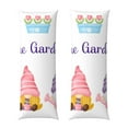 thumbnail image 1 of Honeii Watercolor Gnome Garden Print Long Body Pillowcase 20x54 in,Body Pillow Cover with Zipper,Large Body Pillowcase,Soft Bed Decorative, 1 of 7