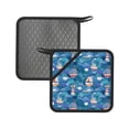 thumbnail image 1 of Honeii Watercolor Ships for Silicone Trivets for Hot Pots and Pans -Trivet Mat - Heat Resistant Silicone Trivet - Hot Plate Mats, 1 of 8