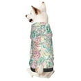 thumbnail image 1 of Honeii Watercolor Tiger Print Small Dog Hoodies Pet Hooded Sweatshirts Fall Winter Puppy Cat Sweaters Warm Clothes for Small Dogs Outfits Costume-Small, 1 of 7