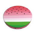 thumbnail image 1 of Honeii Watermelon Bar Stool Covers – Perfect Fit for 12" to 14" Round Stools, Crease-Resistant, Stretchy, Washable & Dustproof Seat Slipcovers-12 inch, 1 of 7