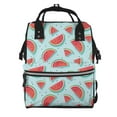 Honeii Watermelon Pattern Mummy Diaper Bag Backpack Durable Maternity