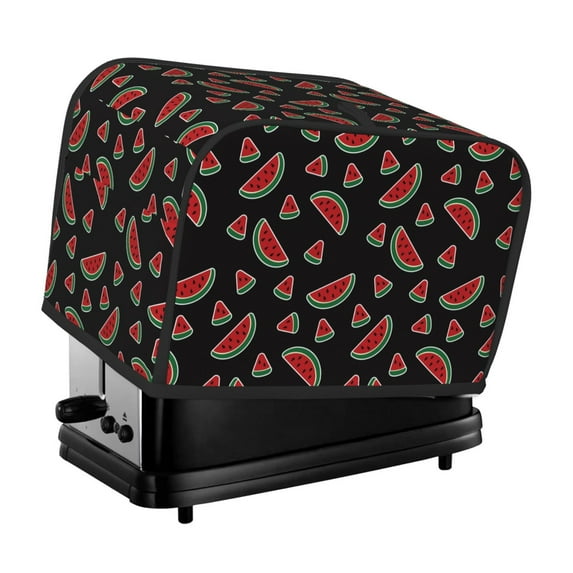 Honeii Watermelon Print 2 slice Toaster Cover, Two Slice Toaster Dust-proof Cover For Kitchen Small Appliance and Fingerprint Protection