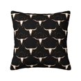 thumbnail image 1 of Honeii Western Cowboy Print Throw Pillow, Square Decorative Pillow Forms Soft Fluffy Plump Pillow Decorative Pillow Inserts,Couch Pillows-22"x22", 1 of 7