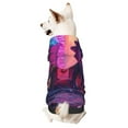 thumbnail image 1 of Honeii Western Style Dinosaur Print Small Dog Hoodies Pet Hooded Sweatshirts Fall Winter Puppy Cat Sweaters Warm Clothes for Small Dogs Outfits Costume-Large, 1 of 7
