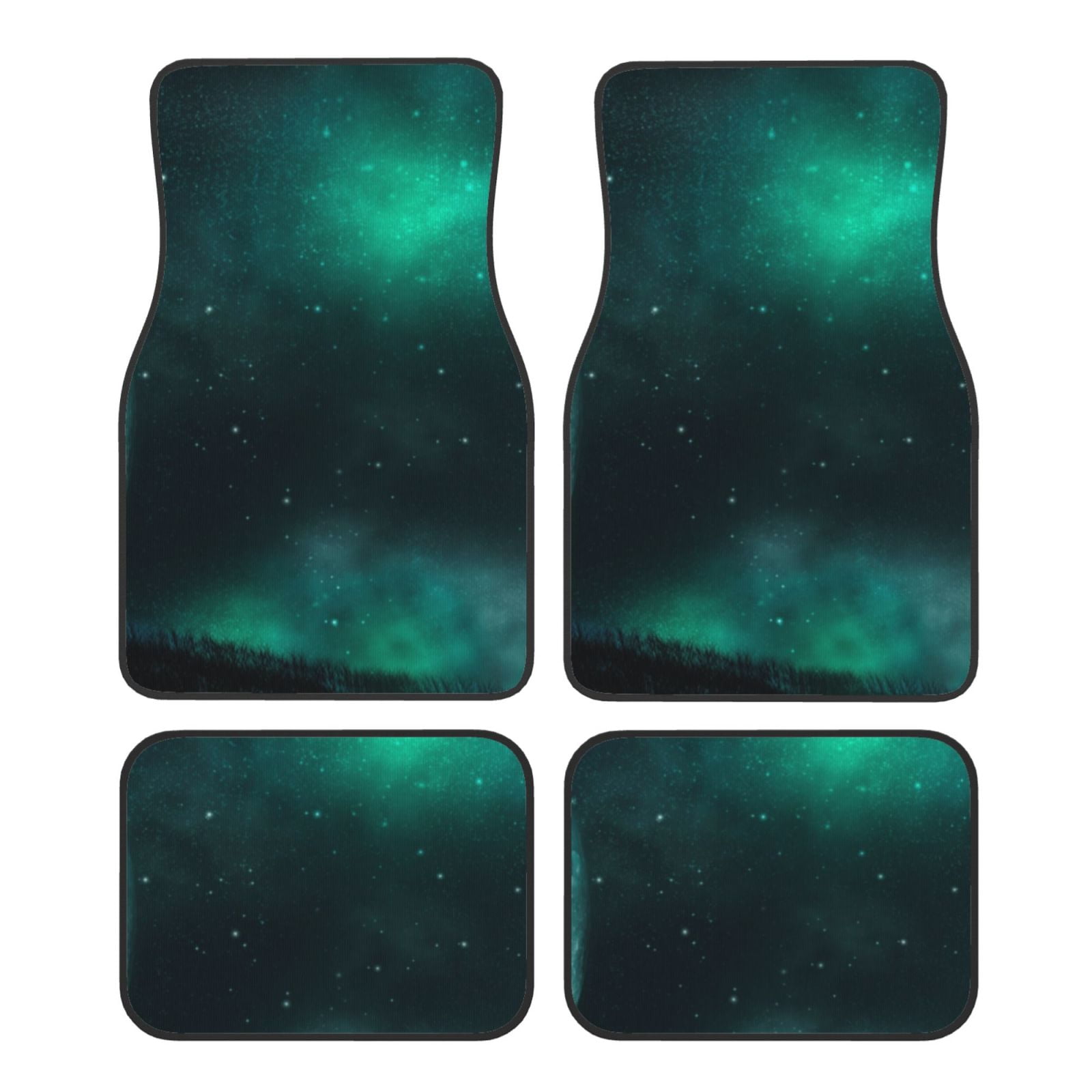 Honeii Witch House On The Hill Print Car Foot Mat FourPiece Set