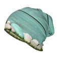 thumbnail image 1 of Honeii Wood Grain Print Kids Knit Beanie Watch Hat ,Knit Cap for Boys and Girls, 1 of 7