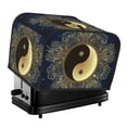 thumbnail image 1 of Honeii Yin And Yang Mandala Print 4 slice Toaster Cover, Two Slice Toaster Dust-proof Cover For Kitchen Small Appliance and Fingerprint Protection, 1 of 7