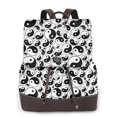 thumbnail image 1 of Honeii Yin And Yang rint Leather Backpack,Trendy Leather Backpack,PU Leather Daypack, Ideal for Work, School, Nurse, College & Travel, 1 of 4