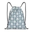 thumbnail image 1 of Honeii bead tree winter Print Drawstring Backpack,Drawstring Bags String Backpack Gym Cinch Sack Backpack Sport Bag Draw-Small, 1 of 6