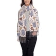 thumbnail image 1 of Honeii cartoon mouse Print Scarf Oversized Scarf Tassel Fall Winter Thick Scarf Warm Shawl Women,Women's Scarves & Wraps, 1 of 8