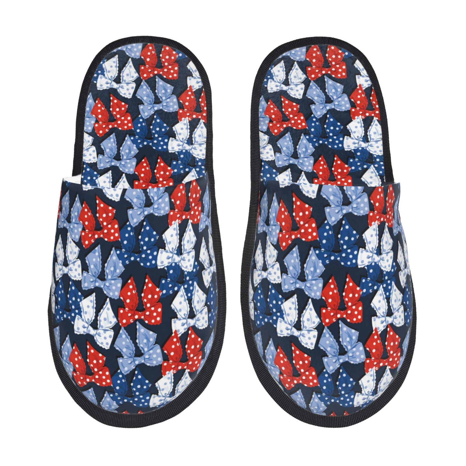 Cute Daisy Polkadot Pattern Print Premium Home Slippers main image 0