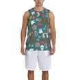 thumbnail image 1 of Honeii cute Skull organ print basktball shirt for men and women, Unisex basketball jersey for Theme party-4X-Large, 1 of 6