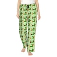 thumbnail image 1 of Honeii dogs St Patrick's Day for elegant Women's Lounge Pants and Pajama Pants, crafted for ultimate comfort in your sleepwear essentials-Large, 1 of 6