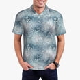 thumbnail image 1 of Honeii enchanted winter snowflake holly Print Polo Shirt, A Classic Short-Sleeved, Button-Down Golf Shirt for Men,Mens Polo Shirts Short Sleeve-4X-Large, 1 of 6
