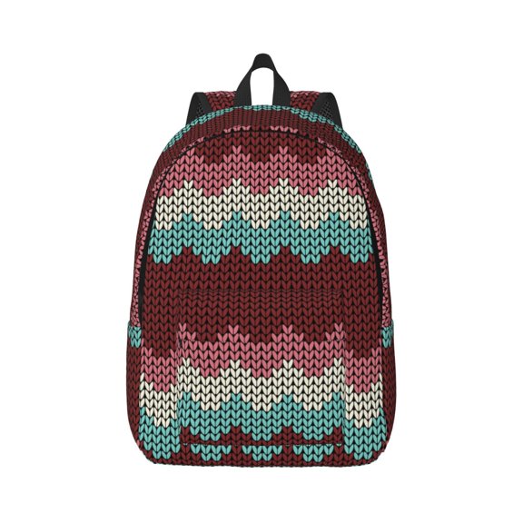 Honeii fall leaf Element Print Canvas College Laptop Backpack, Durable Rucksack Travel Notebook Bag School Backpack Book Bag for Men Women-Medium