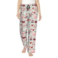 thumbnail image 1 of Honeii funny dogs and love for elegant Women's Lounge Pants and Pajama Pants, crafted for ultimate comfort in your sleepwear essentials-Medium, 1 of 6
