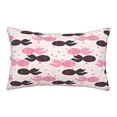 thumbnail image 1 of Honeii pink fish hearts Pattern Decorative Throw Pillow Case - Elevate Your Couch, Sofa, or Bed with Stylish Home Decor(No pillow core)-14"x20", 1 of 6