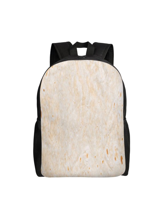 pita baked bread Print Laptop Backpack for Work, College, Travel, Daily Backpacks for Men Women, Sport Rucksack,Computer Bag