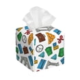 thumbnail image 1 of Honeii 's Art Of Livings for Leather Square Tissue Box Cover Holder: A Stylish Organizer for Tabletops, Bathrooms, Cars & Offices, 1 of 5