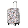 thumbnail image 1 of Honeii sloth cartoon Elastic Luggage Cover, featuring double-sided printing, is the ideal companion for travel, business trips, and daily use(not included suitcase )-Medium, 1 of 7