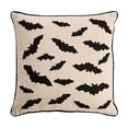 thumbnail image 1 of Honeplcked Halloween Bat Pillow Covers 18x18 Inch, Halloween Decorations Indoor Outdoor Throw Pillow Covers, Plush Soft Pillow Case for Spooky Season & Cozy Couch Gothic Decor, 1 of 9