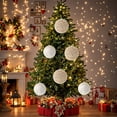 thumbnail image 1 of Honeplcked Large Christmas Ball Ornaments, 4.72" Plastic Shatterproof Christmas Tree Decorations Ornaments Hanging Balls for Xmas Tree Wreath Garland Holiday Indoor Party on Clearance, 1 of 7