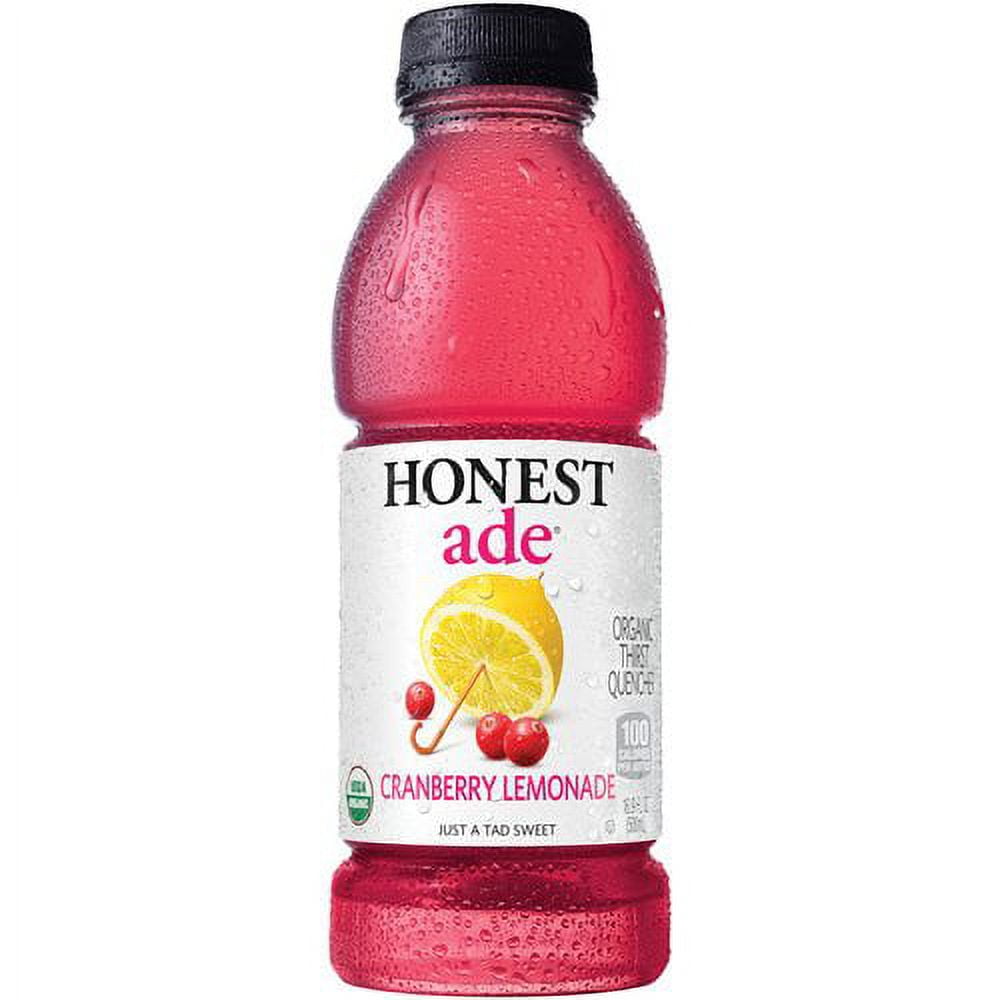 Honest Ade Organic Cranberry Lemonade, 16.9 Fl. Oz.